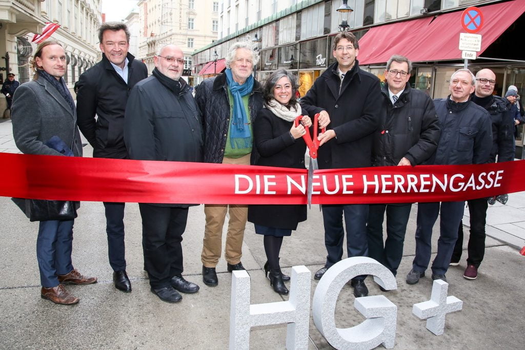 Eröffnung Begegnungszone Herrengasse